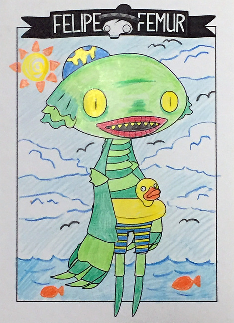 Felipe Femur fan art